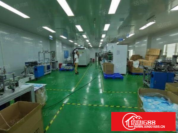 光明新区百花洞新出楼上两层全新无尘车间，无转让费