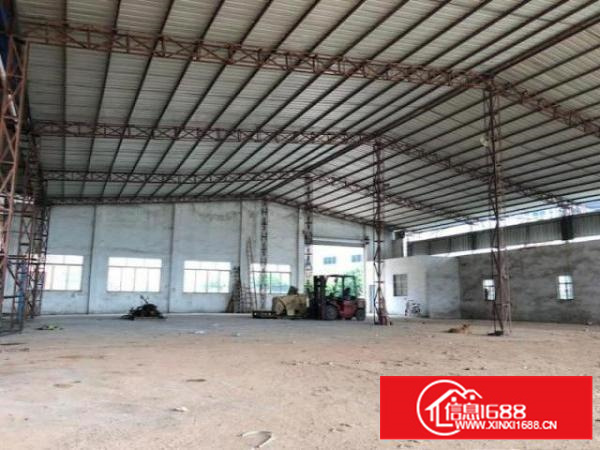 万江江滨花园?2000平方米新出单一层钢构厂房招租