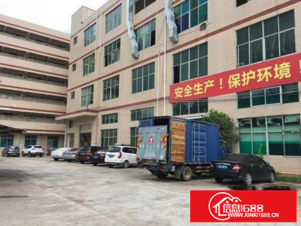 惠阳秋长新空红本独栋标准厂房一楼1300平出租形象好