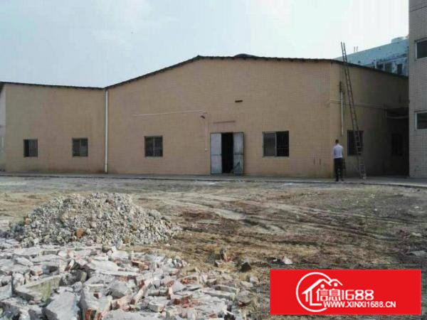 4000平方原房东独院单一层砖墙到顶厂房
