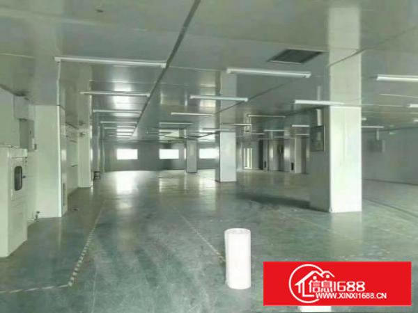 沙井万丰98工业城无公摊一整层850平米无尘车间厂房出租