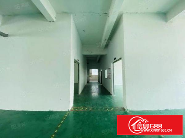 原房东凤岗雁田楼上现成装修地坪漆电子厂房出租1500平