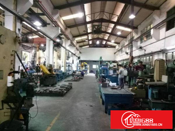 天堂围单一层钢构厂房1580平适合家具塑胶压铸