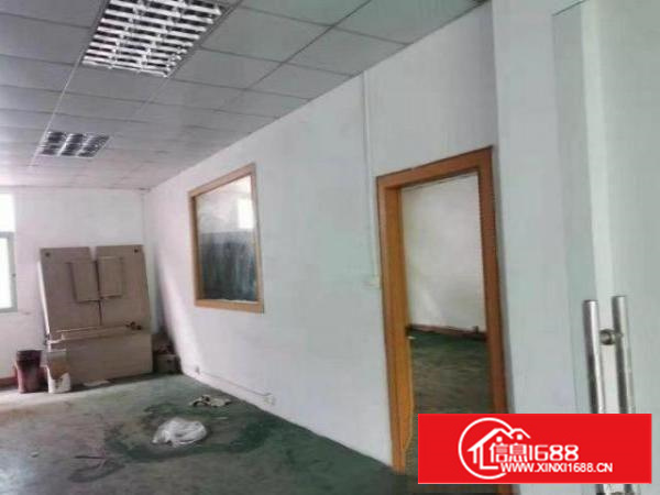 石排中坑楼上精装修吊顶厂房380平方带办公出租