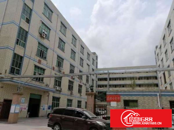 出租坪山区坑梓龙田大型工业园楼上整层1300平厂房14元出租