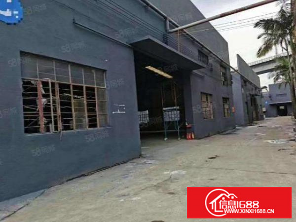 独门独院）龙高路河清九江工业区单层3580方厂房仓库