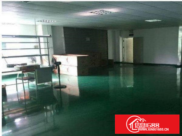 清溪铁场附近楼上800平米厂房招租带地坪漆