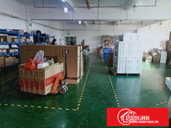 福永上围楼上厂房450平出租，主线到位，带装修有吊顶