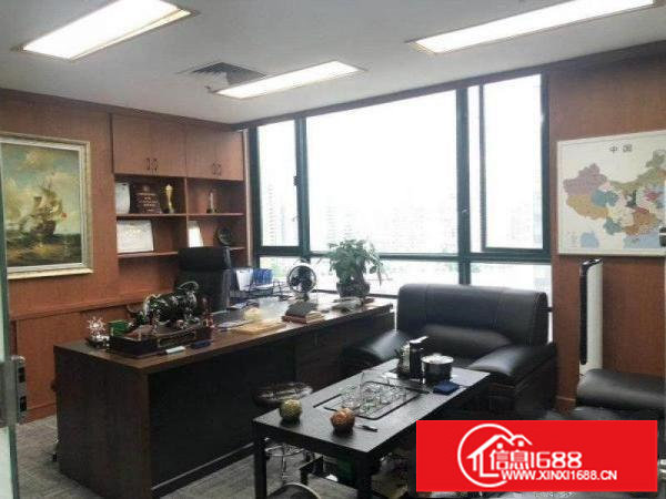 龙岗吉祥地铁口附近豪华装修办公室火热招租70平起分