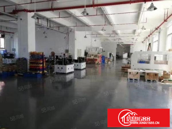 公明华丰工业园区新出楼上1300平米带消防喷淋厂房出租