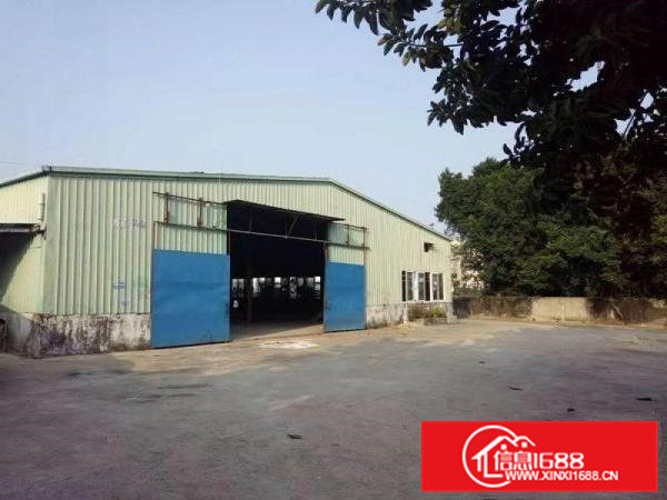 4500元急租大朗蔡边450平方独栋铁皮房可进拖挂车