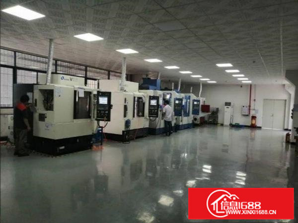 企石镇湖美新出楼上650平带办公室豪华装修厂房出租