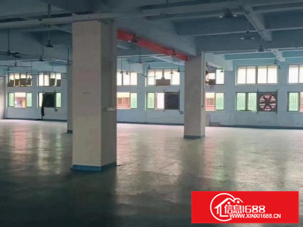 虎门布料市场附近龙眼，空出原服装厂1500平精装修出租！