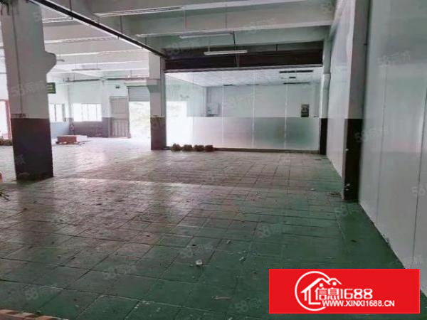 一楼高6.5米带牛角地坪漆，现成办公室，主线未拆