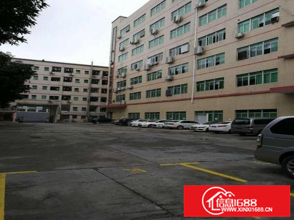 横岗荷坳地铁站附近二楼3100平带喷淋工业厂房招租（可分）