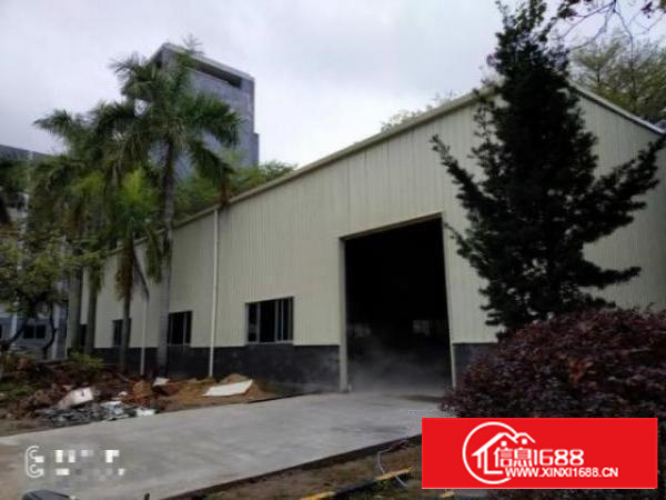 高埗单一层独院1500平米厂房出租形象好有隔热层，价格便宜