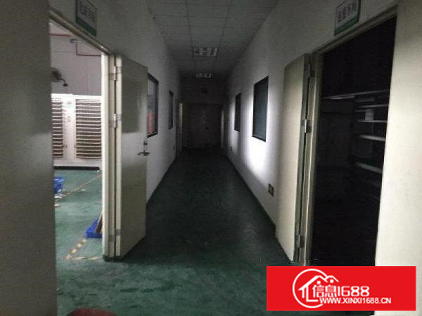 凤岗竹塘工业园新出精装修厂房三楼1180平，水电齐