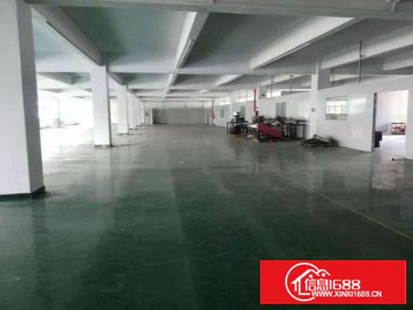 樟木头镇樟洋区工业园一楼面积900平方现成办公室地坪漆