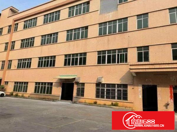 大朗盘古庙旁全新独院可办环评6500平厂房出租大空地带红本