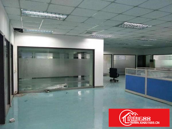 虎门北栅新出花园式楼上单一层带装修厂房3600平