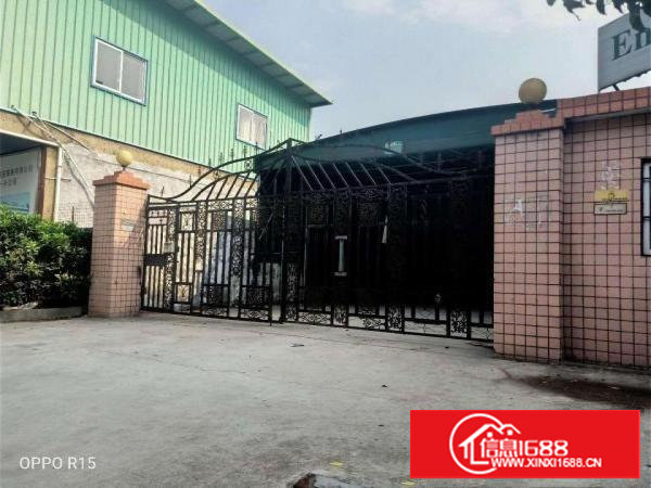 樟木头镇金河管理区原房东独院钢构厂房1600平方出租