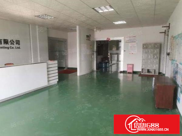 龙岗南联新出楼上精装修厂房450平，行业不限，装修免费使用