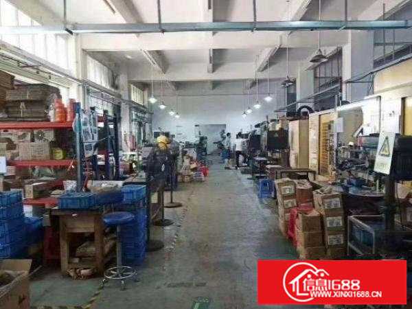 新出1楼600平，2楼240平，适合五金模具加工等行业