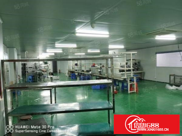 梅观与沈海立交附近无尘车间办公室空调气泵齐全豪华装修850平