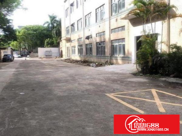 观澜独门独院厂房8200平三层空地大带卸货平台