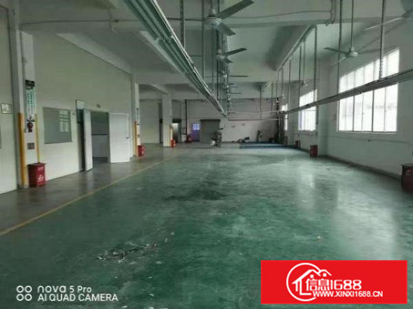 现成地坪漆水电凤岗碧湖三楼厂房出租1500平