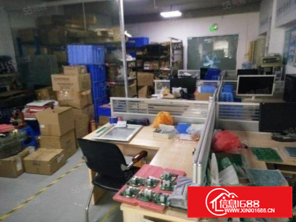 石岩1罗租楼上200平豪华装修厂房招租。适合各行各业