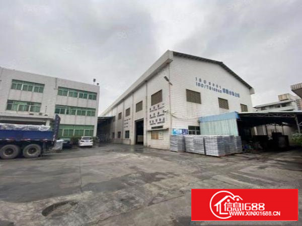 凤岗雁田原房东单一层钢构8千平空地超大滴水12米厂房出租