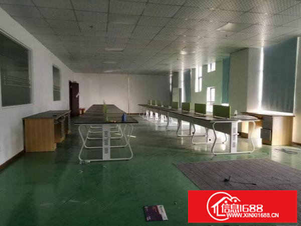 横岗茂兴路高端园区1200平厂房出租，水电齐全精装修