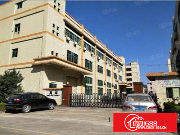 沙井高速出口附近1~3层村委独院4200平方厂房出租，分租