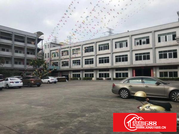 横沥独院标准红本花园式9000平方5米高厂房出租