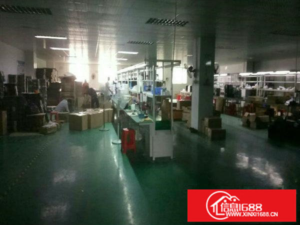 龙岗龙西新出整层二三楼厂房1000平送精装修出租