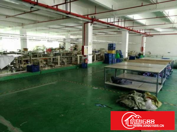 安良沙荷路边新出2楼1500平方现成制衣厂