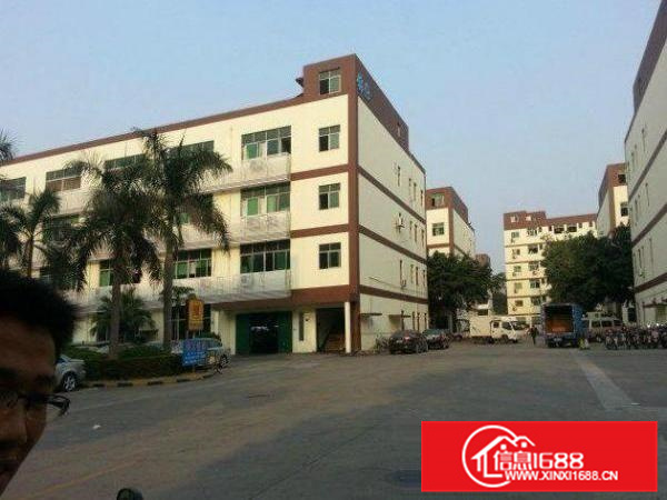 松岗沙水工业区出租厂房2楼1200平，带3吨电梯