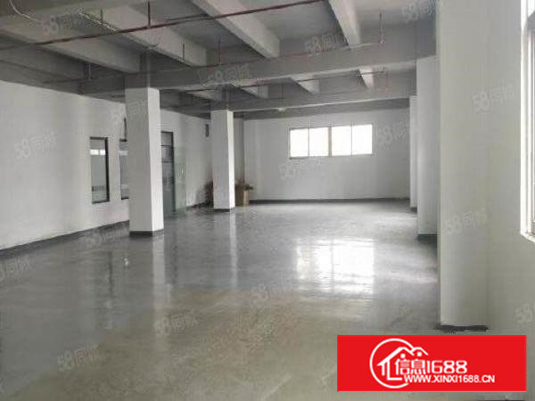 西乡固戍二路边大型工业园楼上精装修530平米厂房出租