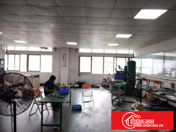 塘角新出楼上精装修厂房500平方无需转让费货梯