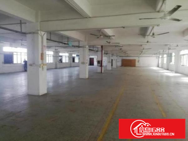 凤岗雁田楼上厂房出租2000平好招工有办公室水电齐全