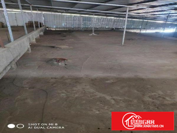 二楼厂房出租，实用面积450平。