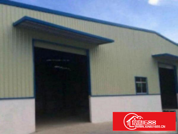 3100平方米新出单一层钢构厂房招租在107国道旁高速路口