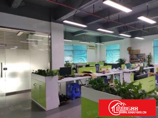 松岗罗田第三工业区1200平豪华装修厂房招租，适合电子等行业