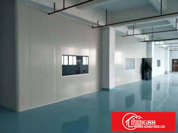 平湖华南城新木带装修2楼1200平方厂房出租