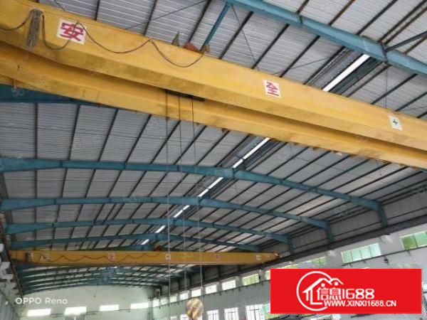 坪山石井9米高钢构厂房2000平方招租现成行车五吨