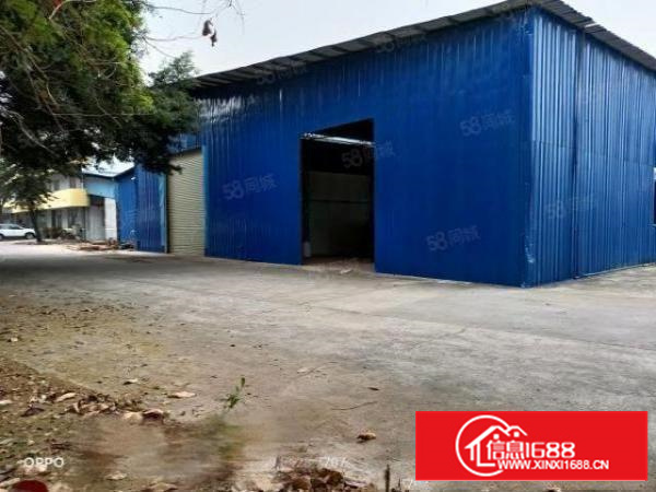 寮步华南工业城出租单一层铁皮房2000平，园区空地大，租金低