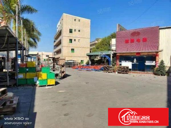 桥头镇10500方钢构单一层厂房带国有证和消防喷淋