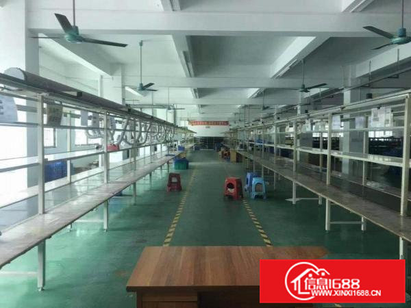 横沥镇三江工业区新出原房东楼上650平方带精装修招租