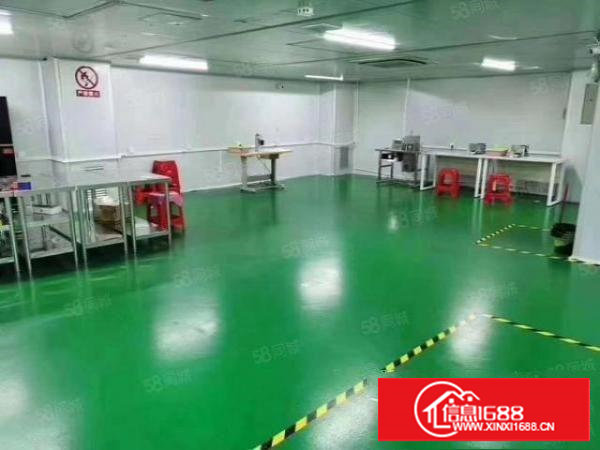 宵边新出二楼带豪华装修450平方米厂房出租